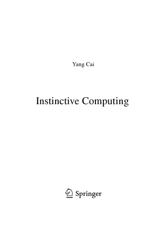 Instinctive Computing Yang Cai