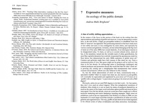 Expressive Measures In Graffiti And Street Art Reading Writing And Representing The City Hardback Andrea Mubi Brighenti