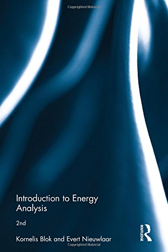 Introduction To Energy Analysis 2nd Edition Kornelis Blok Evert Nieuwlaar
