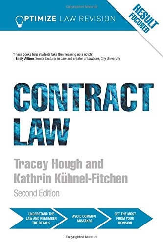 Optimize Contract Law 2nd Edition Tracey Hough And Kathrin Khnelfitchen