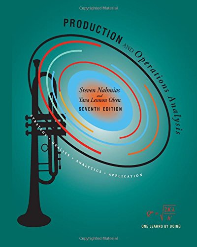 Production And Operations Analysis 7th Edition Steven Nahmias