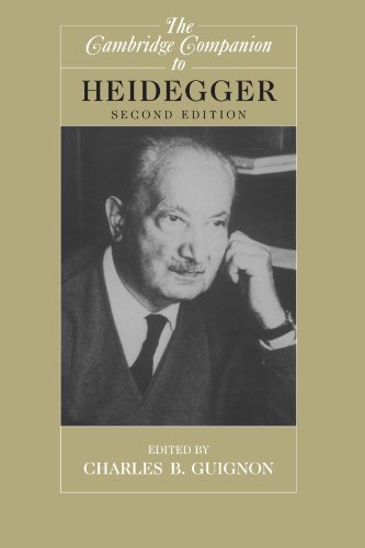 The Cambridge Companion To Heidegger 2nd Charles B Guignon