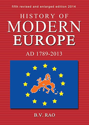 History Of Modern Europe Ad 17892013 5th Edition Bv Rao