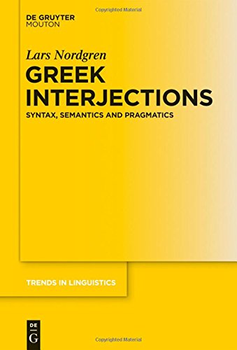 Greek Interjections Lars Nordgren