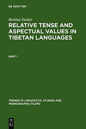 Relative Tense And Aspectual Values In Tibetan Languages Bettina Zeisler