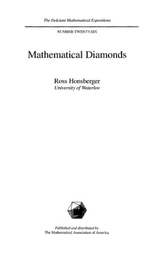 Mathematical Diamonds Ross Honsberger