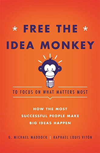 Free The Idea Monkey To Focus On What Matters Most G Michael Maddock