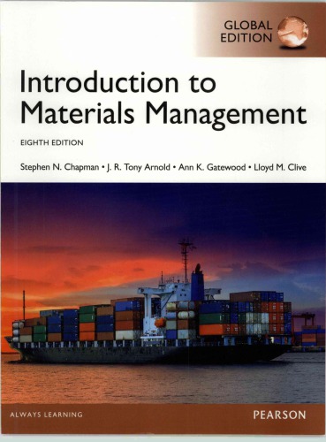 Introduction To Materials Management 8 Global Steve Chapman