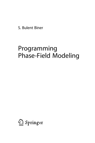 Programming Phasefield Modeling S Bulent Biner