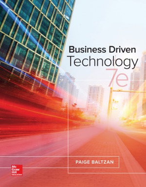 Business Driven Technology Paige Baltzan