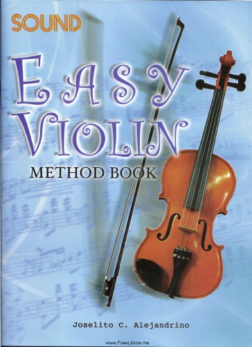 Easy Violin Method Book Alejandrino Joselito C