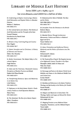 Mapping Frontiers Across Medieval Islam Geography Translation And The Abbsid Empire Travis E Zadeh