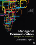 Managerial Communication Strategies And Applications 6th Geraldine E Hynes