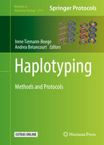 Haplotyping Methods And Protocols 1st Edition Irene Tiemannboege