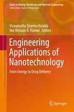 Engineering Applications Of Nanotechnology From Energy To Drug Delivery 1st Edition Viswanatha Sharma Korada
