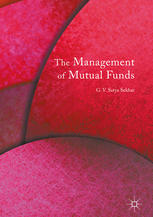 The Management Of Mutual Funds 1st Edition Gv Satya Sekhar Auth