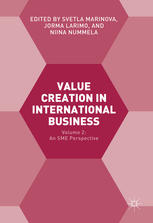 Value Creation In International Business Volume 2 An Sme Perspective 1st Edition Svetla Marinova