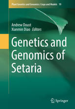 Genetics And Genomics Of Setaria 1st Edition Andrew Doust Xianmin Diao Eds