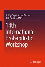 14th International Probabilistic Workshop 1st Edition Robby Caspeele