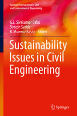 Sustainability Issues In Civil Engineering 1st Edition Gl Sivakumar Babu