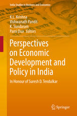 Perspectives On Economic Development And Policy In India In Honour Of Suresh D Tendulkar 1st Edition Kl Krishna