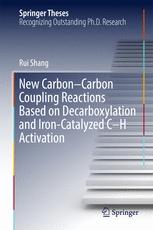New Carboncarbon Coupling Reactions Based On Decarboxylation And Ironcatalyzed Ch Activation 1st Edition Rui Shang Auth