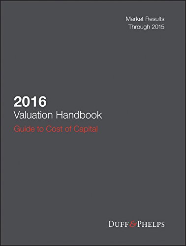 2016 Valuation Handbook Guide To Cost Of Capital Market Results Through 2015 1st Edition Roger J Grabowski