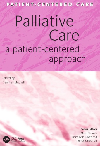 Palliative Care A Patientcentered Approach Mitchell Geoff