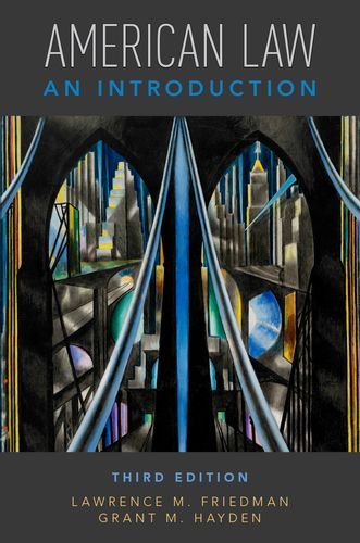 American Law An Introduction Third Edition Lawrence Meir Friedman