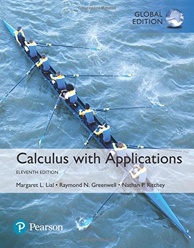 Calculus With Applications Eleventh Edition Raymond N Greenwell