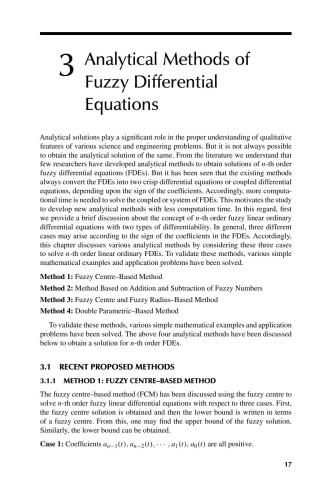 Fuzzy Differential Equations And Applications For Engineers And Scientists Behera