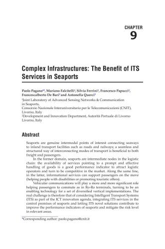 Intelligent Transportation Systems From Good Practices To Standards Pagano