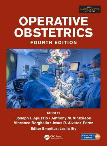 Operative Obstetrics 4e 4e Joseph J Apuzzio Anthony M Vintzileos