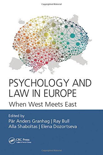 Psychology And Law In Europe When West Meets East Pranders Granhag