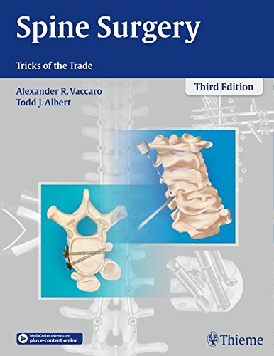 Spine Surgery Tricks Of The Trade Third Edition Alexander R Vaccaro