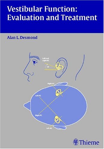 Vestibular Function Evaluation And Treatment 1st Edition Alan L Desmond