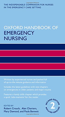 Oxford Handbook Of Emergency Nursing 2nd Edition Robert Crouch Obe