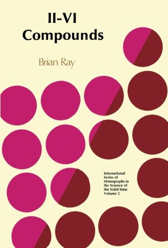Iivi Compounds International Series Of Monographs In The Science Of The Solid State Brian Ray