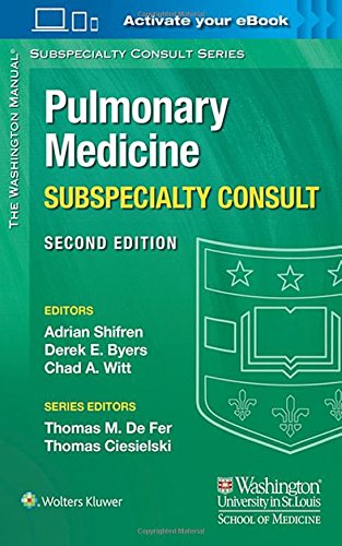 Pulmonary Medicine 2nd Edition Adrian Shifren Derek E Byers