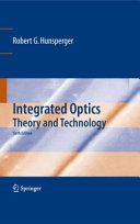 Integrated Optics Theory And Technology 6 Illustrated Hunsperger