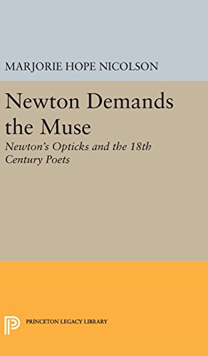 Newton Demands The Muse Newtons Opticks And The 18th Century Poets Marjorie Hope Nicolson