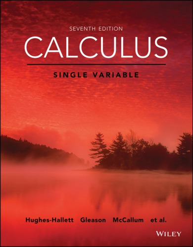 Calculus Single Variable 7th Deborah Hugheshallett