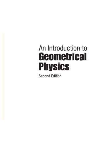 An Introduction To Geometrical Physics 2nd R Aldrovandi J G Pereira