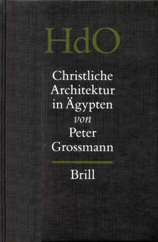 Christliche Architektur In ägypten Peter Grossmann
