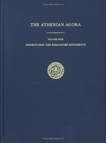 Inscriptions The Dedicatory Monuments Daniel J Geagan