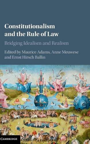 Constitutionalism And The Rule Of Law Bridging Idealism And Realism Maurice Adams