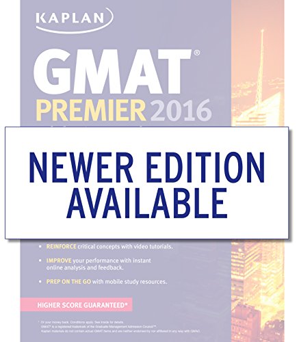 Kaplan Gmat Premier 2016 With 6 Practice Tests Coll
