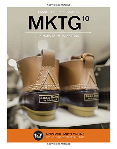 Mktg 10 Principles Of Marketing 10th Edition Charles W Lamb
