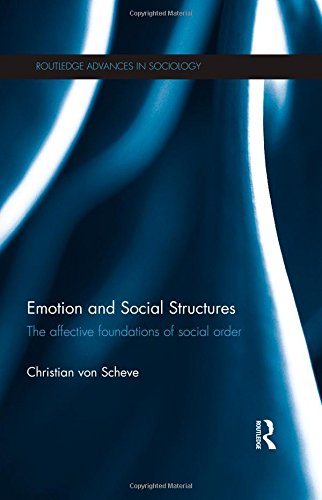 Emotion And Social Structures The Affective Foundations Of Social Order 1st Edition Christian Von Scheve
