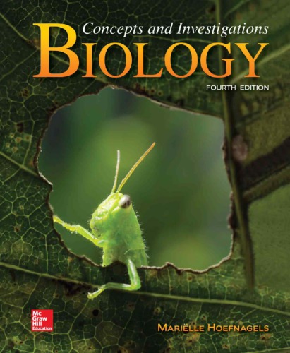 Biology Concepts And Investigations 4th Marille Hoefnagels